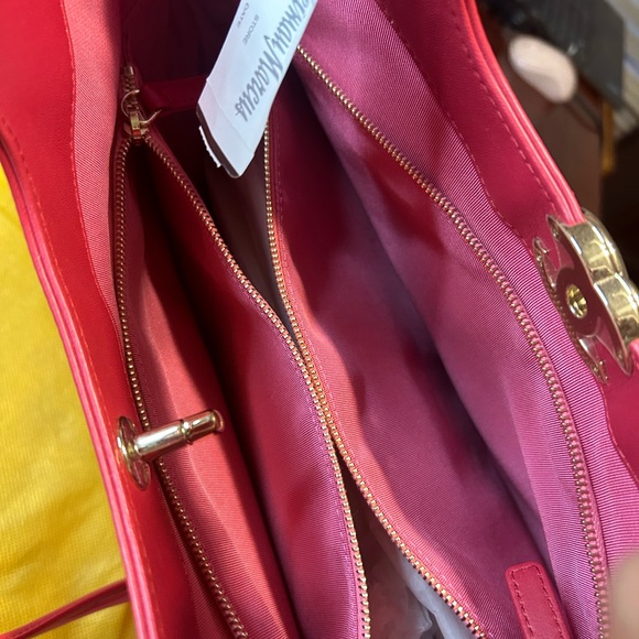 CHANEL Lambskin Quilted Large 31 Hand Bag Pink Light Red Women's Authentic Cert. - Picture 11 of 15